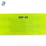 Reflective Tapes - Fluorescent Yellow DOT-C2 Reflective Tape
